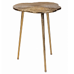 Металлический кофейный столик Puddle Gold варинант исполнения - 1 | Loft Concept в Липецке