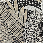 Мебельная ткань Шенилл коричневый принт 280 см T2-146 варинант исполнения - 2 | Loft Concept в Липецке