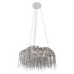 Люстра круглая подвесная с металлическими дугами и длинными цепочками 80 см Atlantis Chain варинант исполнения - 4 | Loft Concept в Липецке