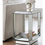 Зеркальный приставной стол Mirror Surface варинант исполнения - 2 | Loft Concept в Липецке