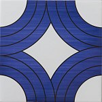 Дизайнерская плитка с узором Восьмерки варинант исполнения - 2 | Loft Concept в Липецке