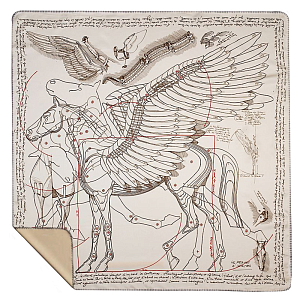 Плед Hermes Pegasus Beige Plaid