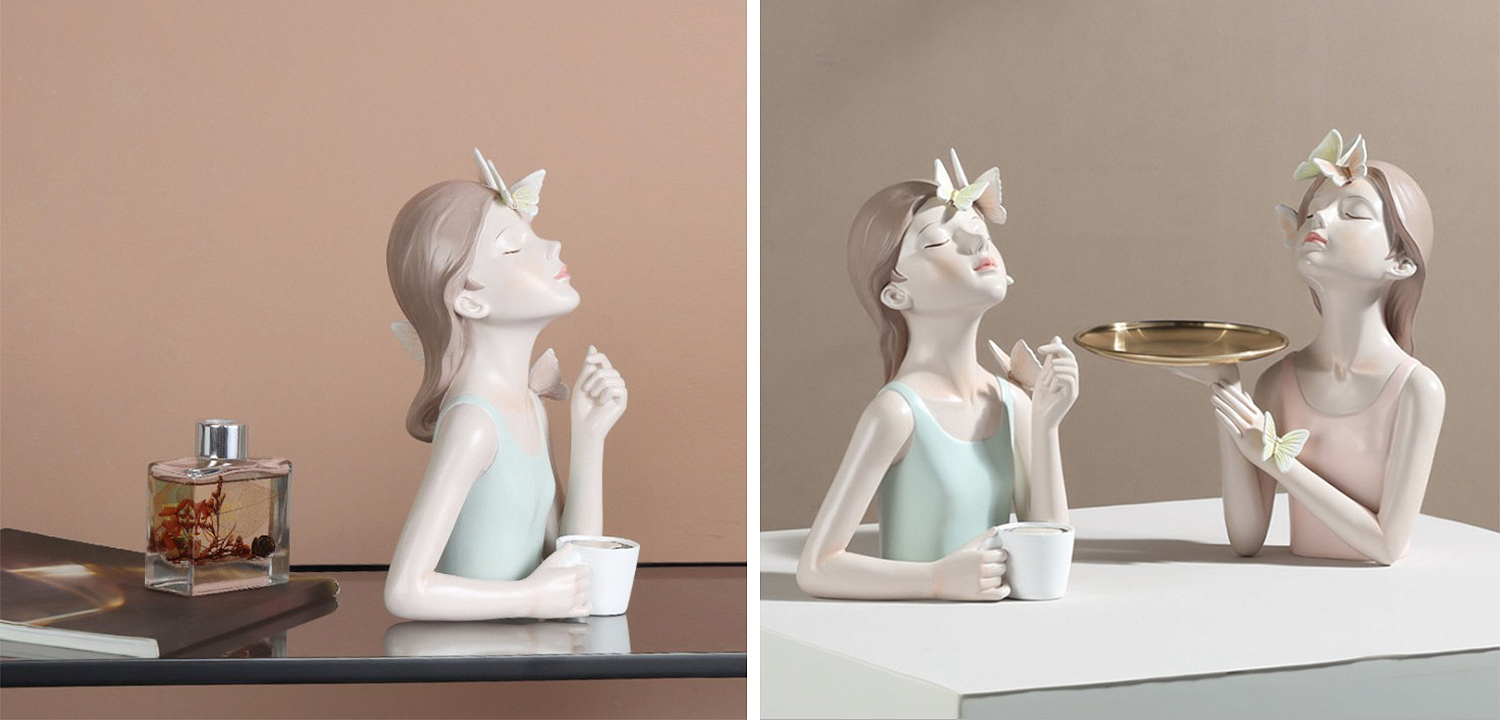 Статуэтка Butterfly Girl Sympathy Статуэтка Butterfly Girl Sympathy - Loft-Concept в Липецке