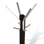 Вешалка с квадратным основанием и 4-мя металлическими крючками Industrial Metal Rust варинант исполнения - 2 | Loft Concept в Липецке