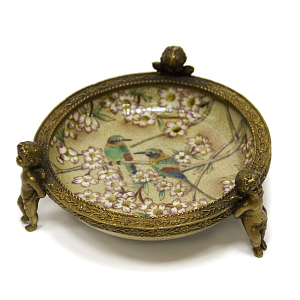 Блюдо Putti & Birds