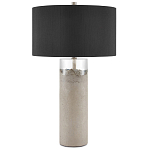 Настольная лампа на сером бетонном основании Delicate Brutality варинант исполнения - 2 | Loft Concept в Липецке