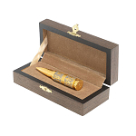 Флешка на 32 гб в виде патрона с гравировкой Герба РФ в подарочной коробке Metal Flash Drive варинант исполнения - 4 | Loft Concept в Липецке