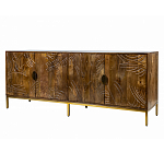 Широкая тумба с фактурным фасадом Termite варинант исполнения - 6 | Loft Concept в Липецке