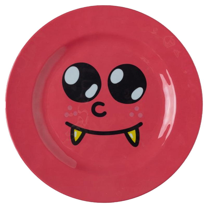 Тарелка Seletti Baby Gregorio Голубой Малиновый (Crimson) Тарелка Seletti Baby Gregorio Голубой Малиновый (Crimson) в Липецке | Loft Concept