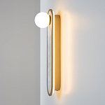 Бра перламутровый с плафоном Lunaris 45 см варинант исполнения - 6 | Loft Concept в Липецке