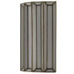 Бра с абажуром из панелей белого молочного стекла Stunned by Light варинант исполнения - 4 | Loft Concept в Липецке