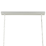 Люстра белая прямоугольная с абажурами в виде цветков тюльпана White Tulips варинант исполнения - 6 | Loft Concept в Липецке