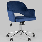 Кресло для компьютерного стола Veloury Blue варинант исполнения - 2 | Loft Concept в Липецке