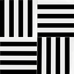 Дизайнерская плитка с узором Вертикаль варинант исполнения - 1 | Loft Concept в Липецке