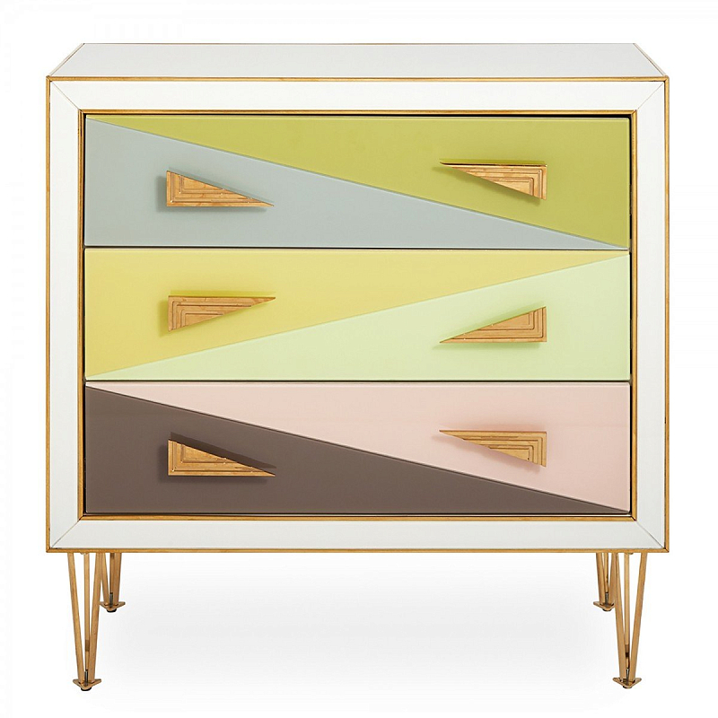 Комод Harlequin Three-Drawer Chest Мульти Комод Harlequin Three-Drawer Chest Мульти в Липецке | Loft Concept