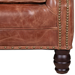 Кожаное кресло James Brown Leather Armchair варинант исполнения - 5 | Loft Concept в Липецке