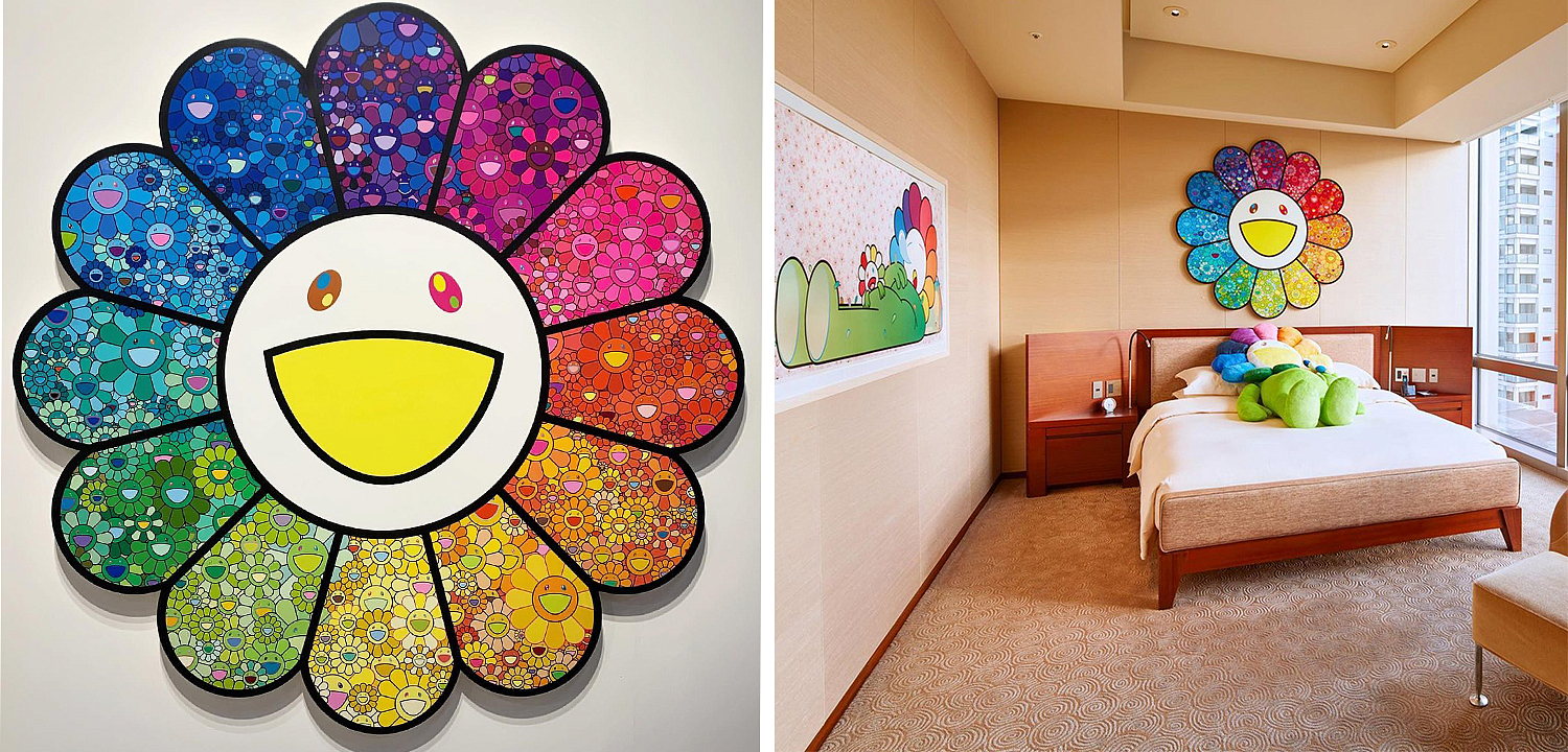 Takashi Murakami Арт-объект на стену Смеющийся Цветок большой Takashi Murakami Арт-объект на стену Смеющийся Цветок большой - Loft-Concept в Липецке