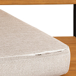 Двухместный диван из акации без подлоконтиков Amra варинант исполнения - 8 | Loft Concept в Липецке