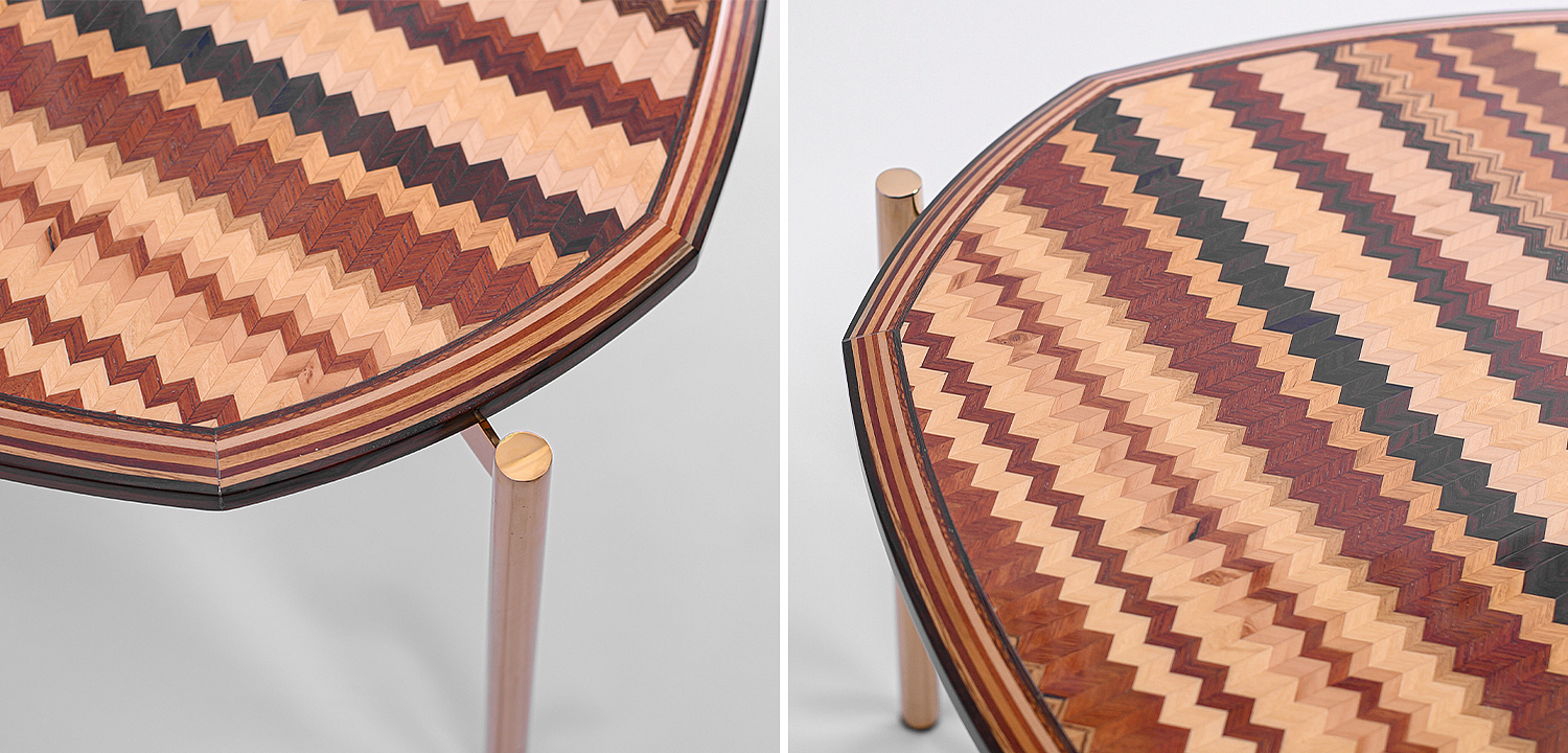 Кофейный стол Zig Zag Coffee Table Кофейный стол Zig Zag Coffee Table - Loft-Concept в Липецке