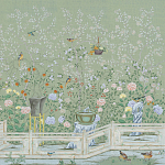 Обои ручная роспись Temple Newsam Mercury Grey варинант исполнения - 2 | Loft Concept в Липецке