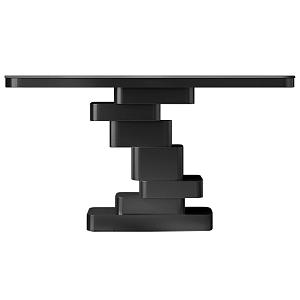 Консоль Maja Marble Metal Console Table Graphite
