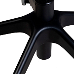 Стул с мягкой бежевой обивкой из велюра и подъемно-поворотным механизмом на черных колесиках Harper Beige варинант исполнения - 5 | Loft Concept в Липецке