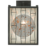 Бра с круглой зеркальной вставкой с эффектом ржавчины Stunning Radiance варинант исполнения - 2 | Loft Concept в Липецке