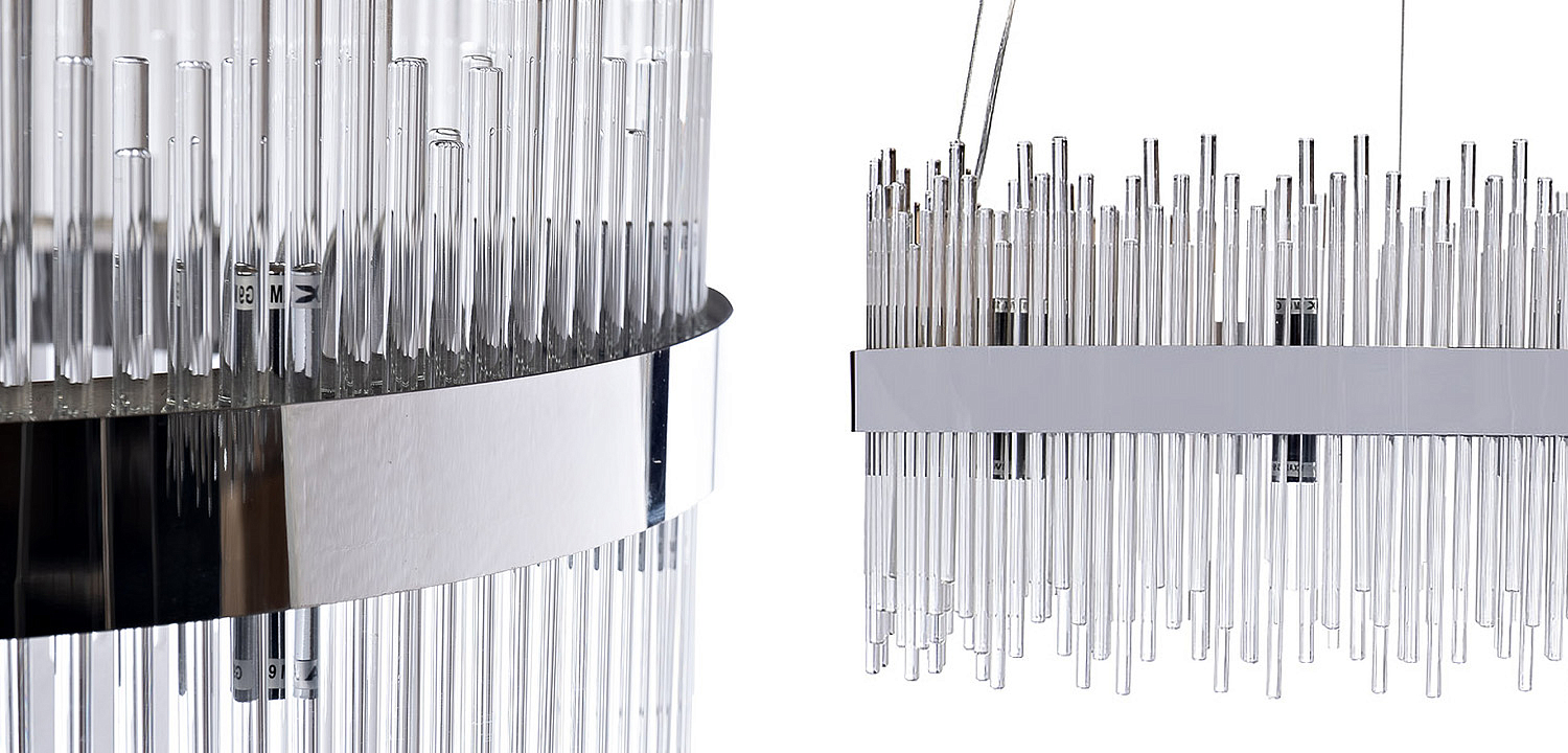 Люстра Nembus Chandelier 60 chrome Люстра Nembus Chandelier 60 chrome - Loft-Concept в Липецке