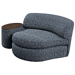 Кушетка со столиком Ulysses варинант исполнения - 1 | Loft Concept в Липецке