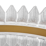 Люстра круглая с декоративными элементами в виде лепестков Round Light Flashing варинант исполнения - 8 | Loft Concept в Липецке