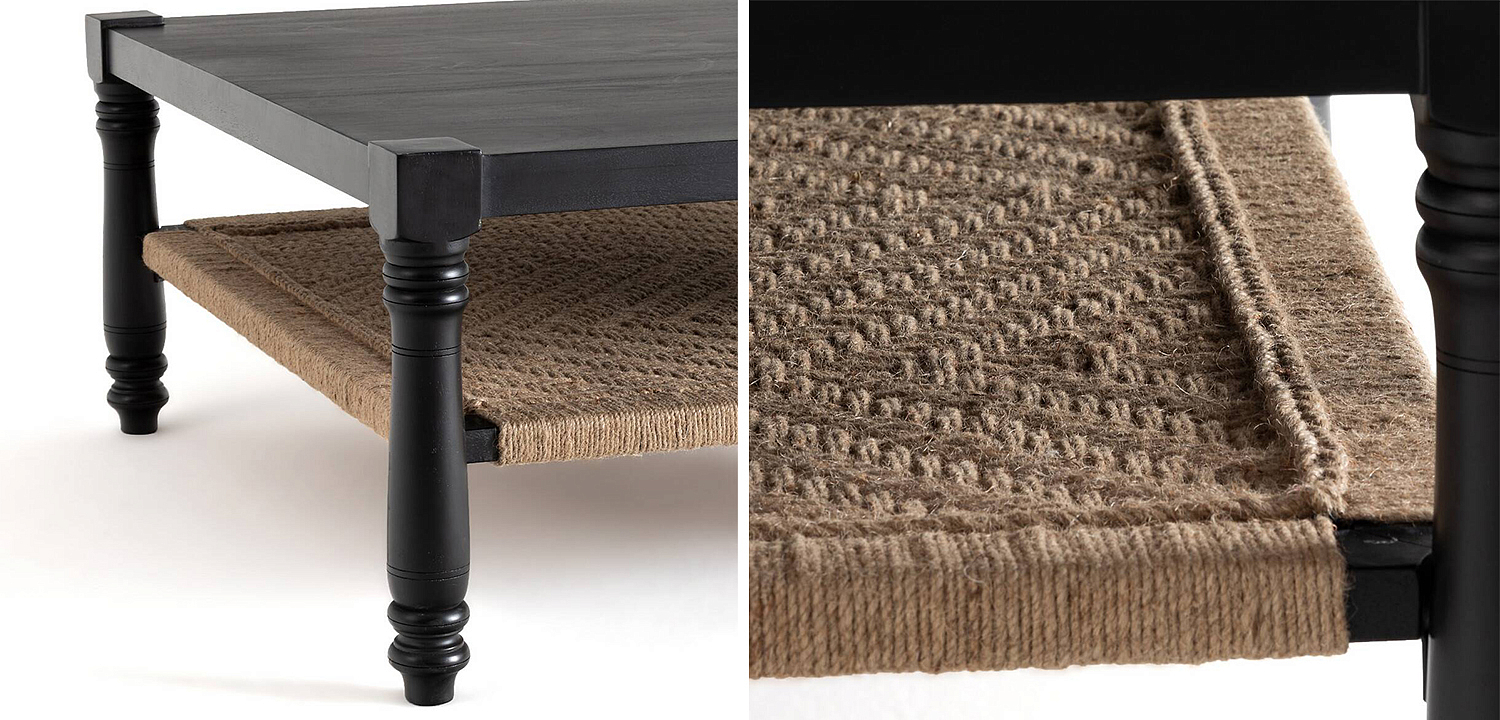 Кофейный стол Didrik Wicker Coffee Table Кофейный стол Didrik Wicker Coffee Table - Loft-Concept в Липецке