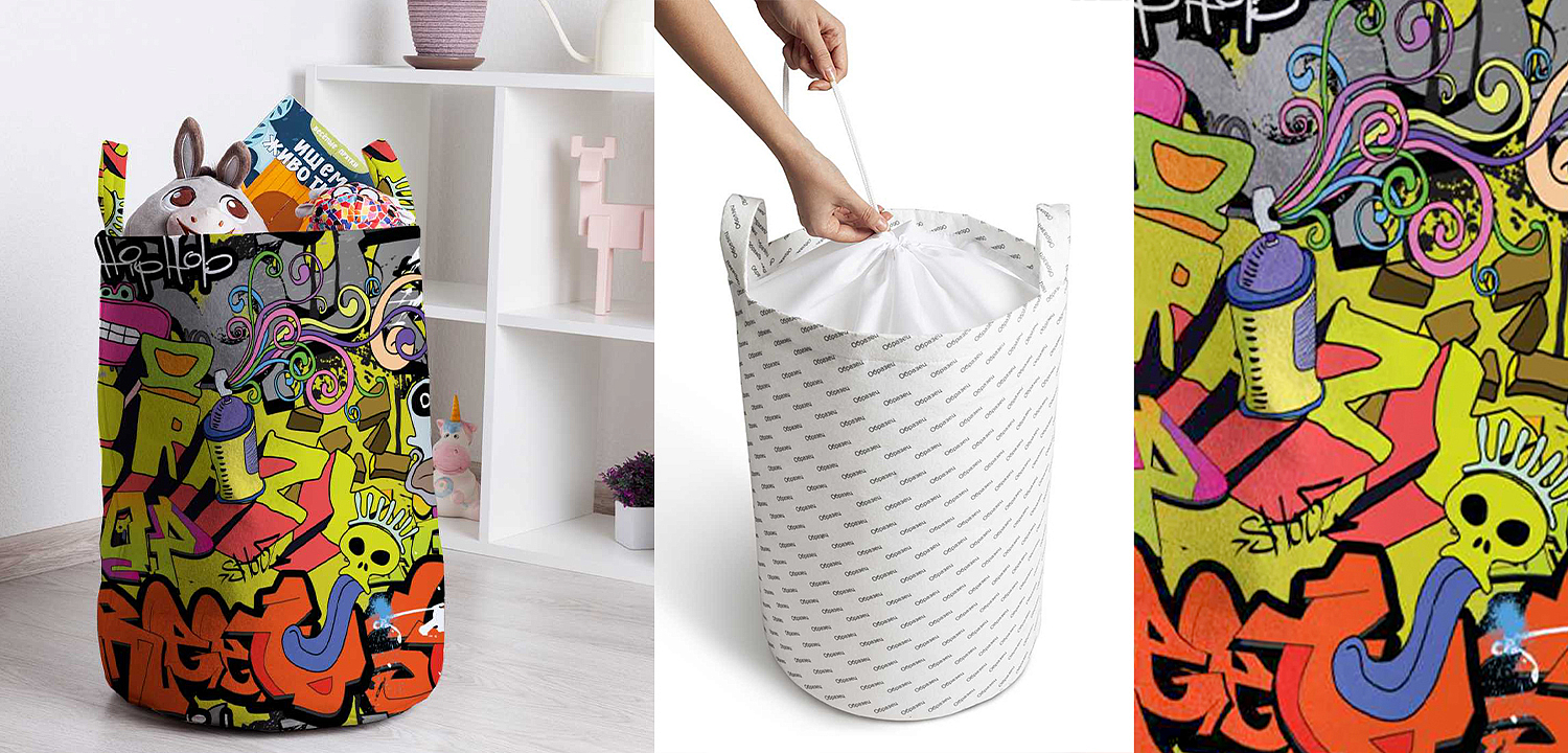 Корзина Crazy Art Basket Корзина Crazy Art Basket - Loft-Concept в Липецке