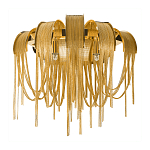 Бра с металиическими цепочками и дугообразными элементами Atlantis Chain варинант исполнения - 7 | Loft Concept в Липецке