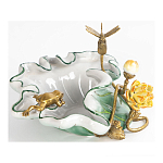 Чаша фигурная с обитателями леса и цветами Eden Garden варинант исполнения - 5 | Loft Concept в Липецке