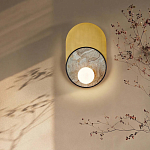 Бра с каменным диском в металлической раме Sandstone Painting варинант исполнения - 5 | Loft Concept в Липецке