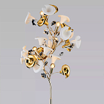 Торшер в виде белых и золотых цветов каллы Refined Taste of Light варинант исполнения - 2 | Loft Concept в Липецке