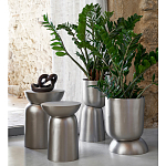 Приставной стол из алюминиевого сплава Meskill Side Table варинант исполнения - 9 | Loft Concept в Липецке