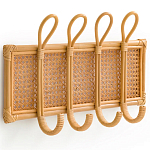 Настенная вешалка из ротанга Wila Wall Hanger M варинант исполнения - 1 | Loft Concept в Липецке