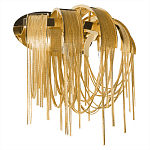 Бра с металиическими цепочками и дугообразными элементами Atlantis Chain варинант исполнения - 11 | Loft Concept в Липецке