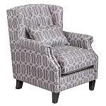 Кресло Henry Armchair grey velour варинант исполнения - 1 | Loft Concept в Липецке