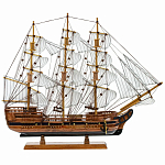 Декоративная модель деревянного парусника With The low варинант исполнения - 1 | Loft Concept в Липецке