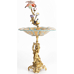 Фарфоровая чаша Фонтан птиц Verena варинант исполнения - 4 | Loft Concept в Липецке