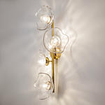 Бра Lots of transparent lotuses варинант исполнения - 3 | Loft Concept в Липецке