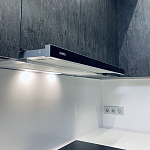 Угловой кухонный гарнитур Жемчужный белый Серый Clarke Kitchen Set White Grey варинант исполнения - 3 | Loft Concept в Липецке