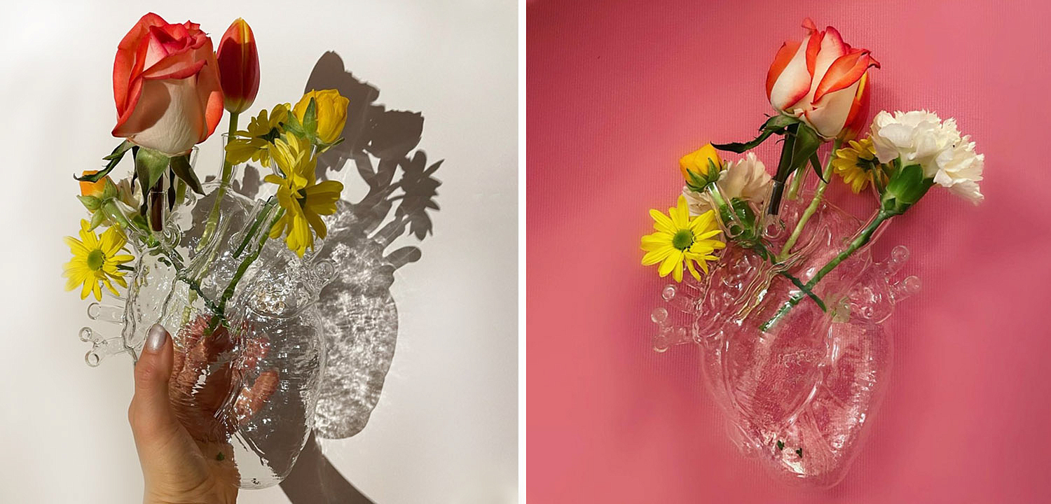 Ваза Seletti Love in Bloom Glass Ваза Seletti Love in Bloom Glass - Loft-Concept в Липецке