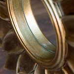 Зеркало-солнце с золотыми с лучами Rays of Peace варинант исполнения - 2 | Loft Concept в Липецке