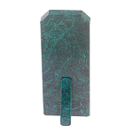 Часы погон ВС подарочные настольные из натурального камня Змеевик Military Clock варинант исполнения - 15 | Loft Concept в Липецке