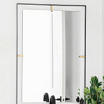 Зеркало прямоугольное в черной раме Gwendelyn варинант исполнения - 2 | Loft Concept в Липецке