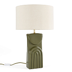 Настольная лампа из керамики и льна Brighter than the Stars варинант исполнения - 2 | Loft Concept в Липецке