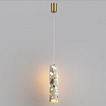 Подвесной светильник с цилиндрическим белым бетонным плафоном Terrazzo Light варинант исполнения - 4 | Loft Concept в Липецке